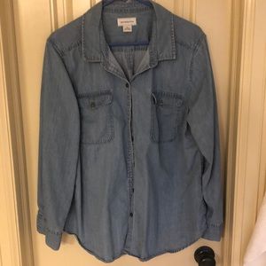 Liz Claiborne denim button up